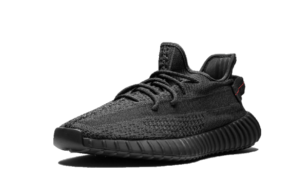 Adidas YEEZY Yeezy Boost 350 V2 Shoes Black- Static - FU9006 Sneaker WOMEN