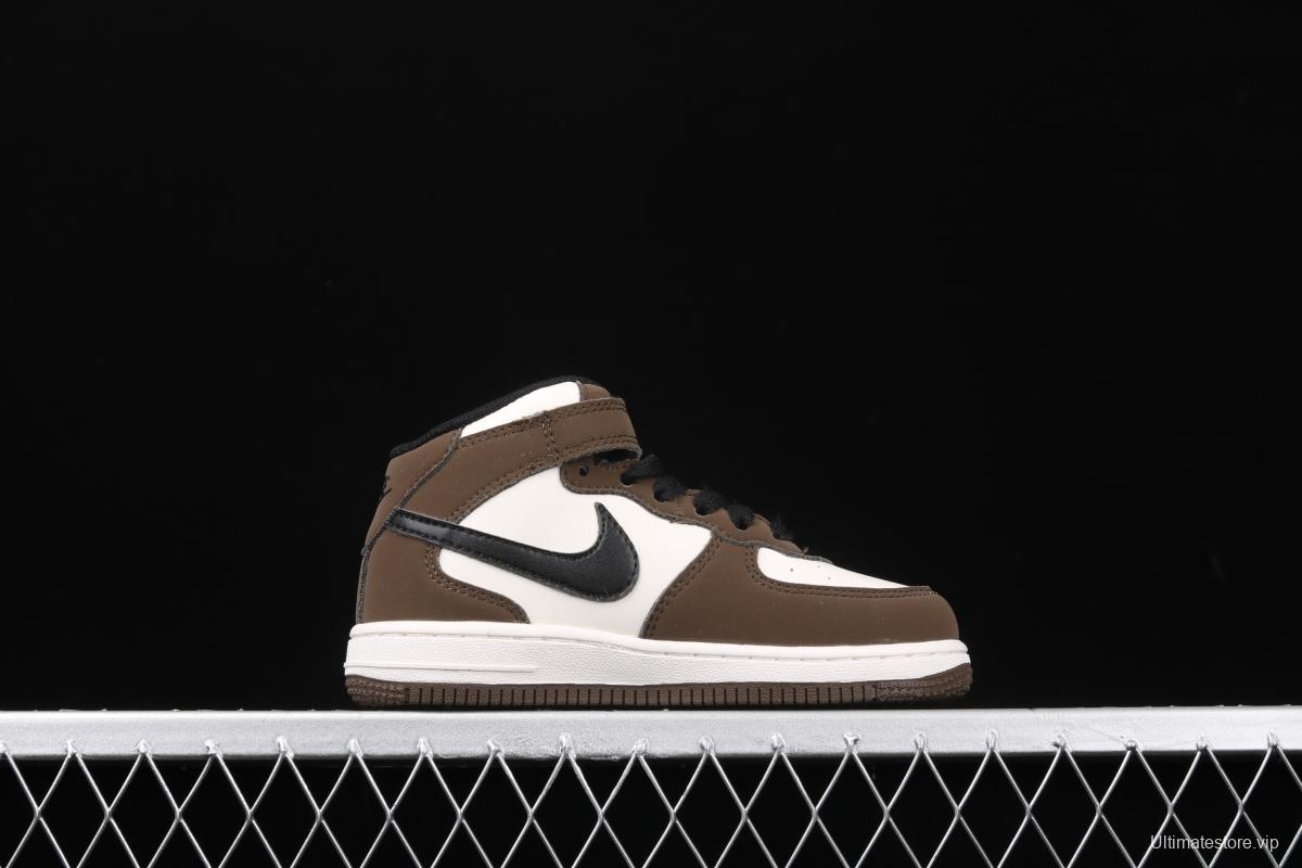 NIKE Force 1 Mid Kids co-signed UN2.0 help Kids 314197-168