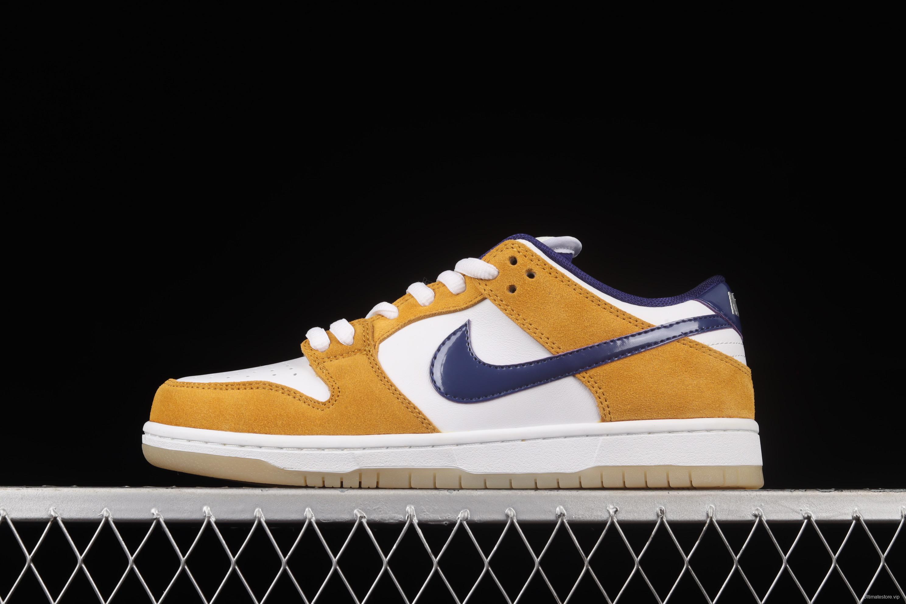 NIKE SB DUNK Low Laser Orange Zijin Little Lakers sports skateboard shoes BQ6817-800