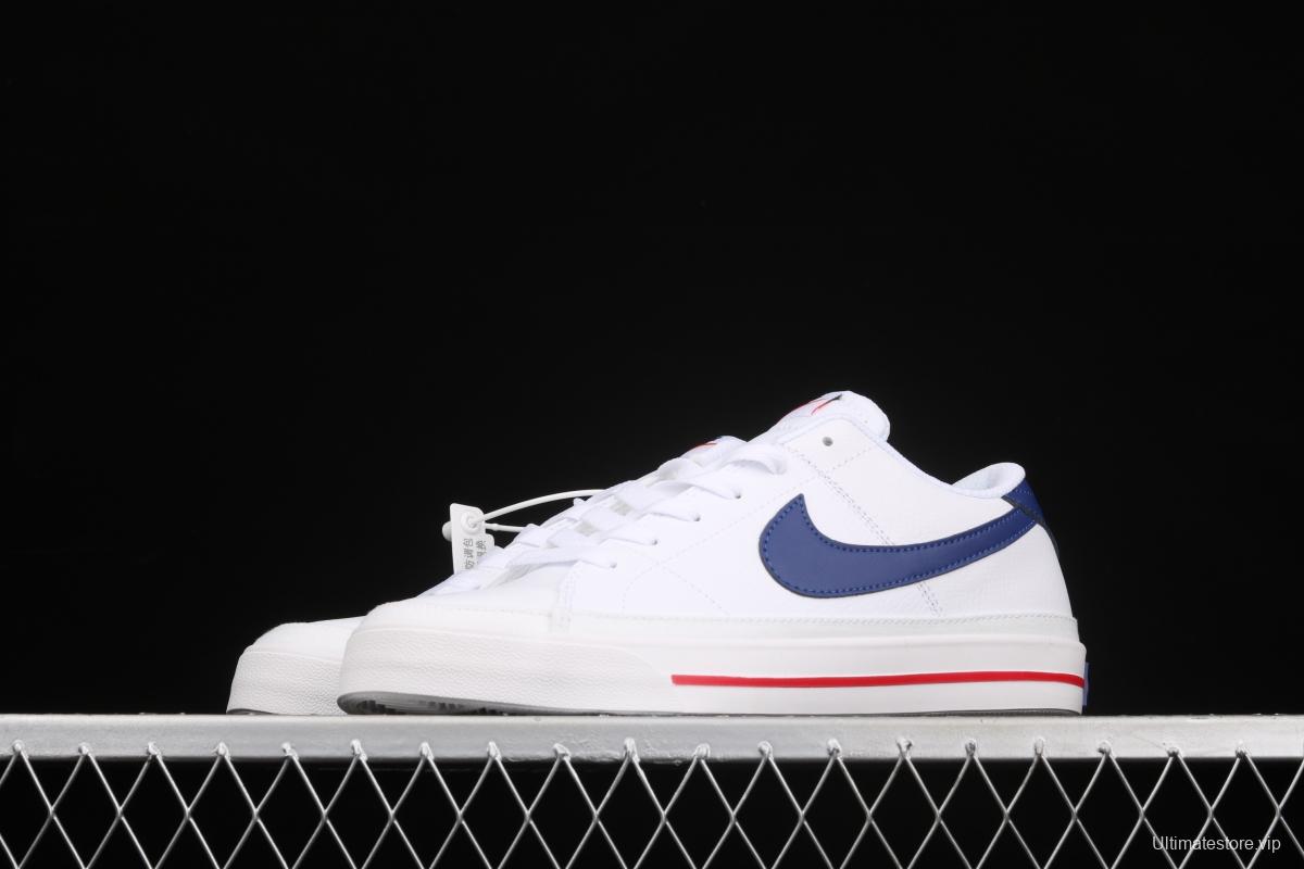 NIKE Court Legacy classic retro leather surface fashion street sports board shoes DA5380-107