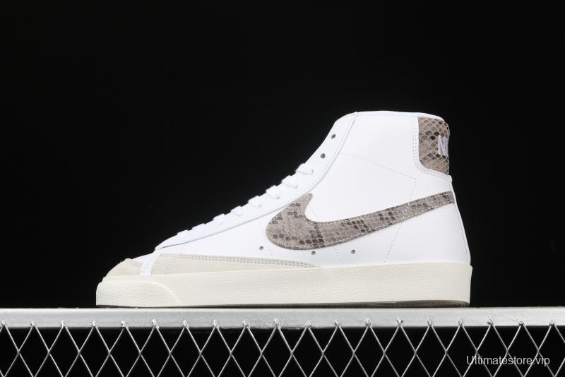 NIKE Blazer Mid'77 Vntg WE engraving classic leather face trailblazer CI1176-101,