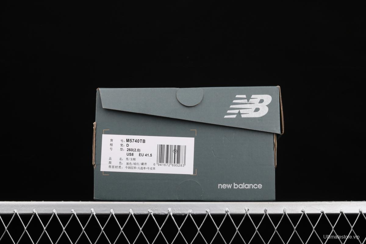 New Balance NB5740 series retro leisure jogging shoes M5740TB