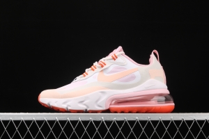 NIKE Air Max 270React new high-frequency mesh hollowing out function half-palm air cushion running shoes CJ0619-103