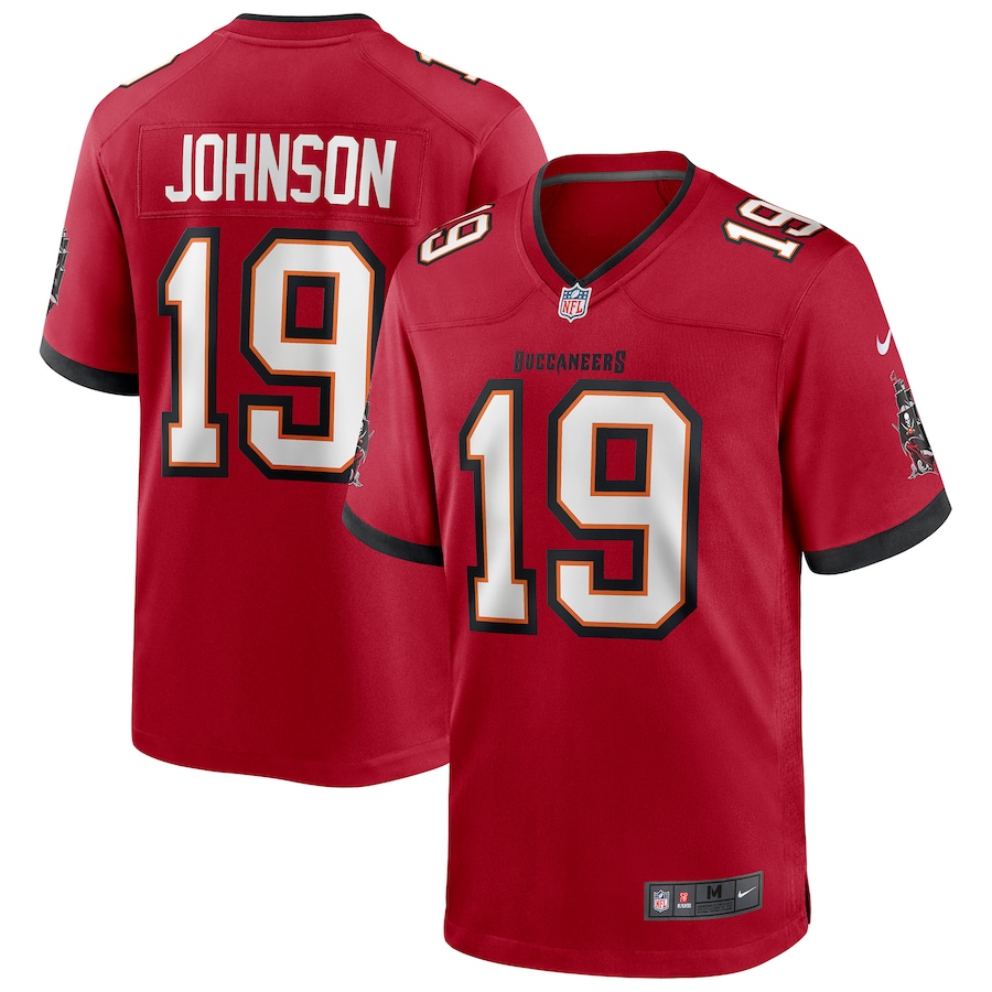 Men's Keyshawn Johnson Red Retired Player Limited Team Jersey