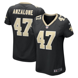 Women's Alex Anzalone Black Player Limited Team Jersey