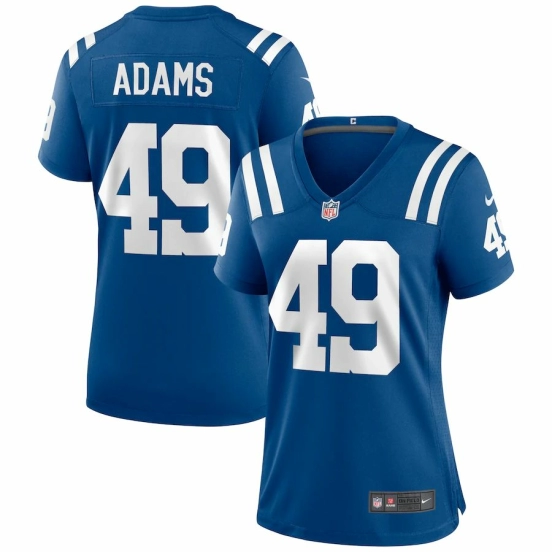 Women's Matthew Adams Royal Player Limited Team Jersey