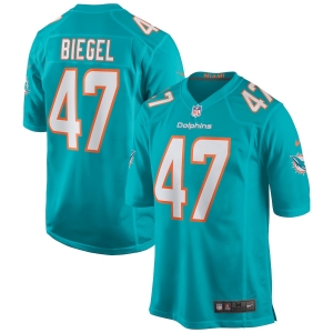 Men's Vince Biegel Aqua Player Limited Team Jersey