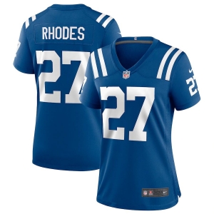 Women's Xavier Rhodes Royal Player Limited Team Jersey