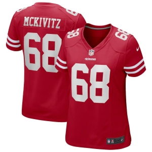 Women's Colton McKivitz Scarlet Player Limited Team Jersey