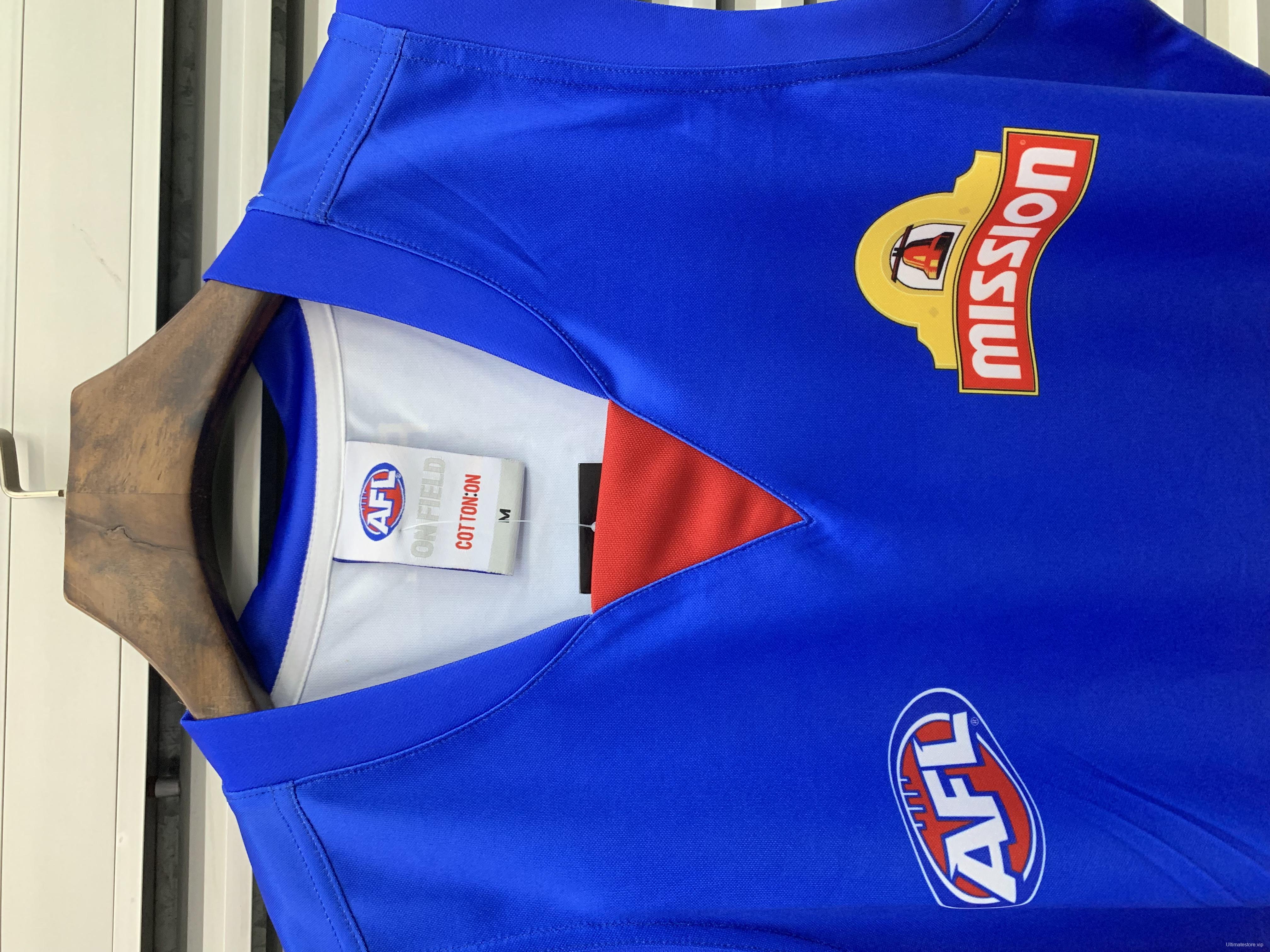 Western Bulldogs 2019 Men's Home Football Guernsey