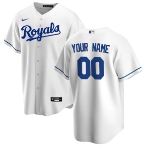 Men's White Home 2020 Custom Team Jersey