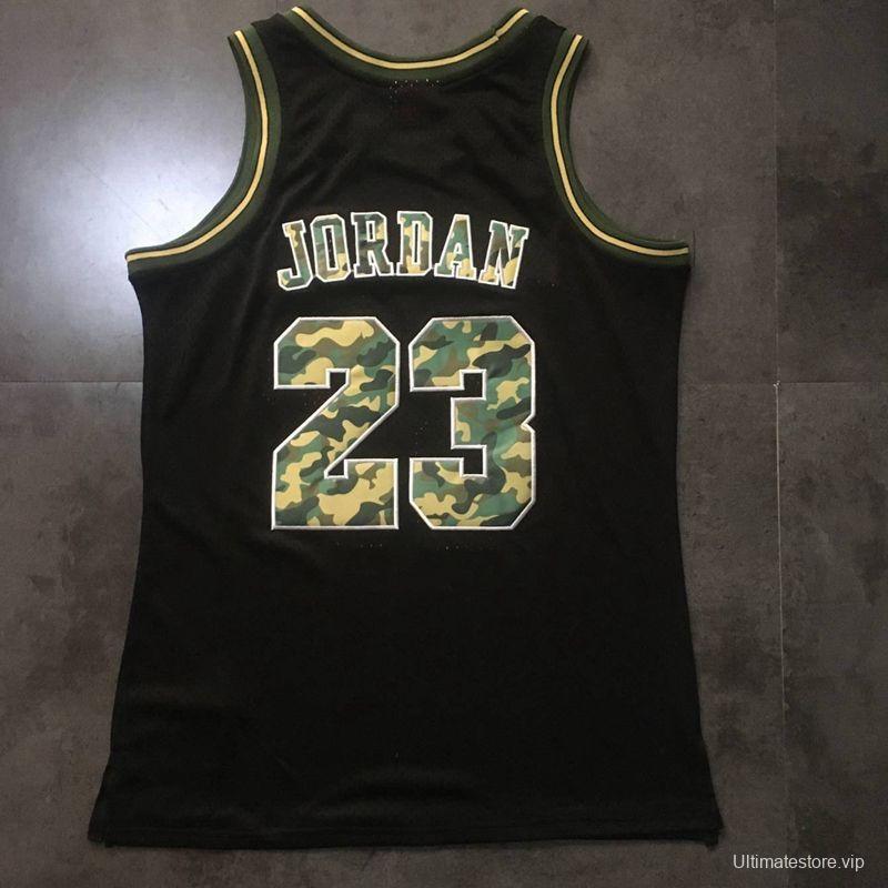 Men's Michael Jordan Black Retro Classic Team Jersey