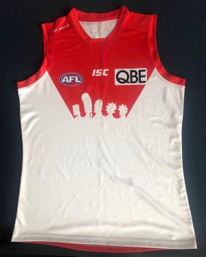 Sydney Swans 2021 Men's Home Football Guernsey