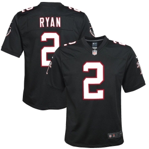 Youth Matt Ryan Black Throwback Player Limited Team Jersey