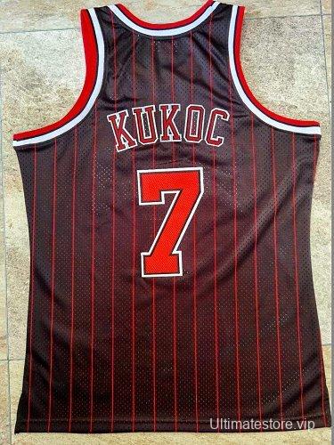 Men's Toni Kukoc Black Retro Classic Team Jersey