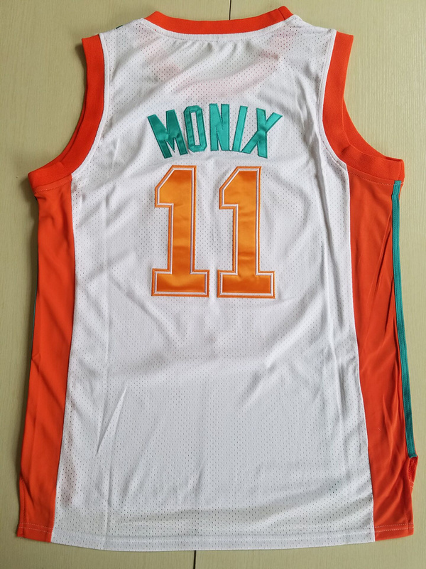 Flint Tropics 11 Ed Monix Basketball Jersey Semi Pro Team