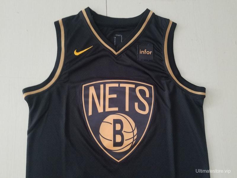 Kevin Durant 7 Black Golden Edition Jersey