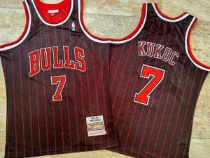 Men's Toni Kukoc Black Retro Classic Team Jersey