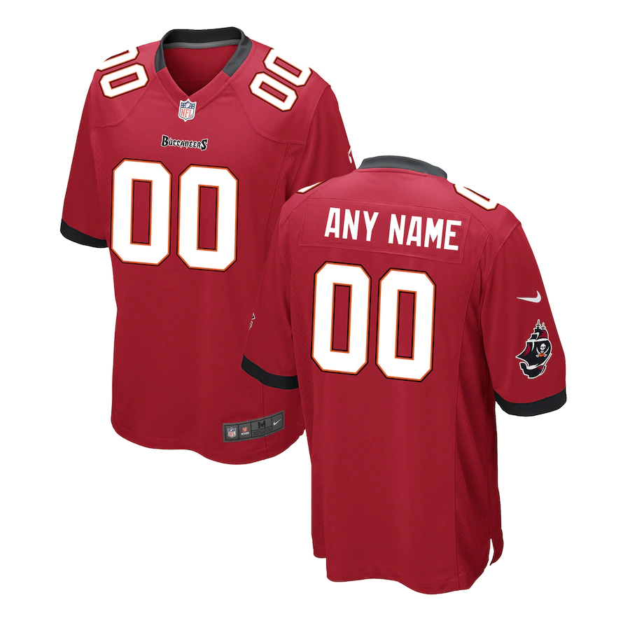 Youth Red Custom Game Team Jersey