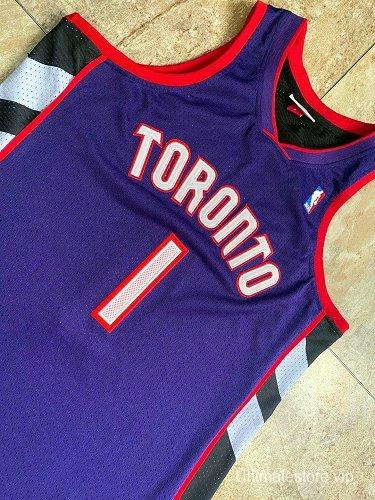 Men's Tracy McGrady Purple Retro Classic Team Jersey