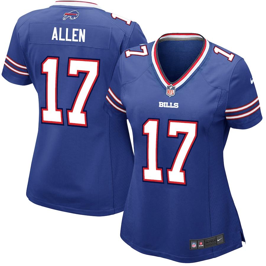 Women's Josh Allen Royal Player Limited Team Jersey