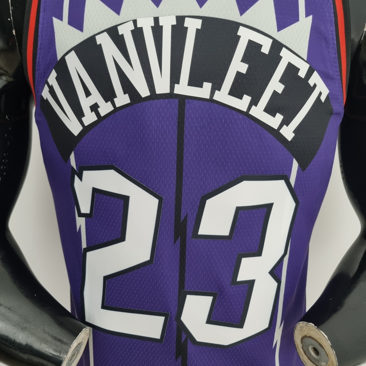 Toronto Raptors VANVLEET#23 Purple NBA Jersey