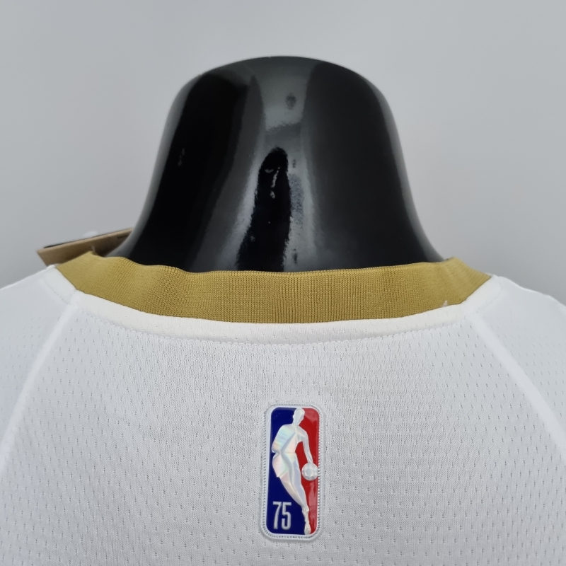 75th Anniversary New Orleans Pelicans Ingram #14 White NBA Jersey