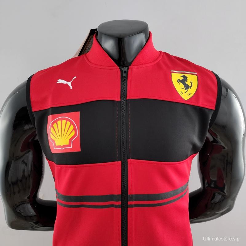 2022 F1 Ferrari Red Vest #0002
