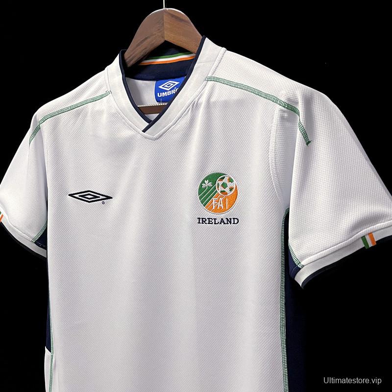 Retro 2002 Ireland Away Jersey