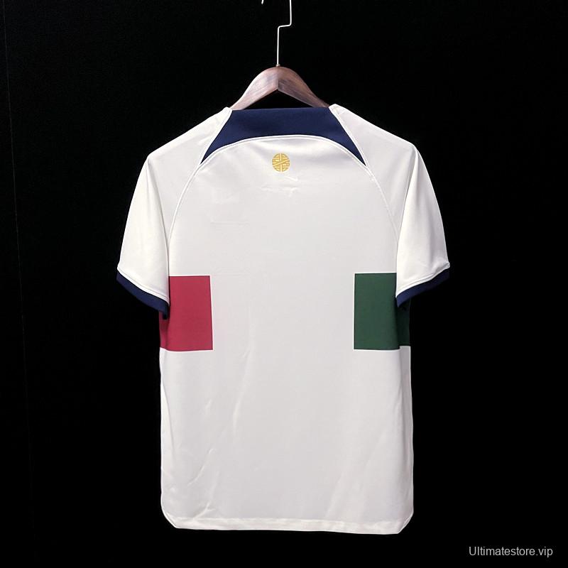 2022 Portugal Away Soccer Jersey