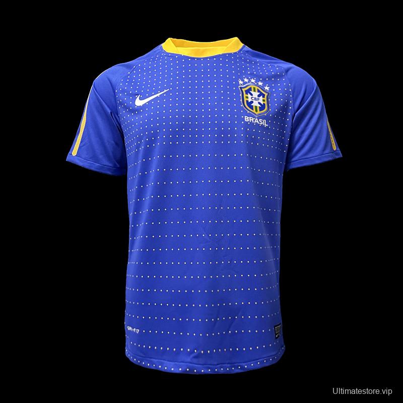 Retro 2010 Brazil Away Soccer Jersey