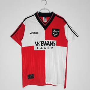 Retro 1995/96 Rangers Away Soccer Jersey