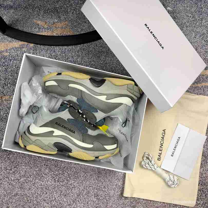 Men Balenciaga Triple-S Sneaker Darkgray/White Sneaker