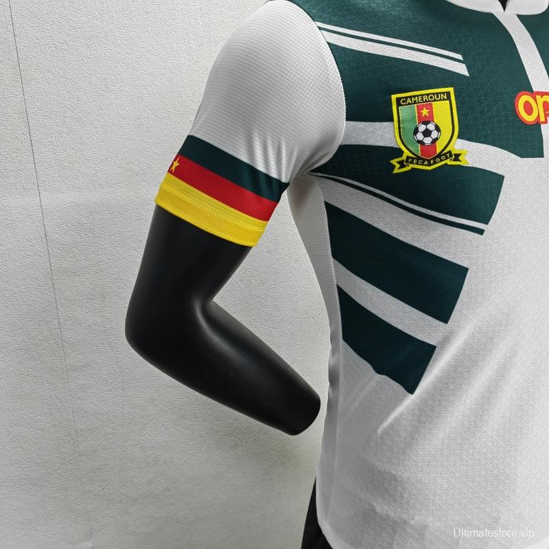 Player Version 2022 Cameroon Third White Jersey