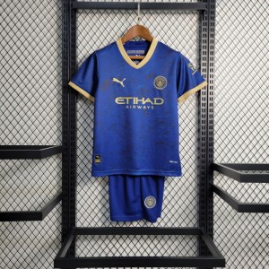 23-24 Kids Manchester City Blue Special Edition top & shorts