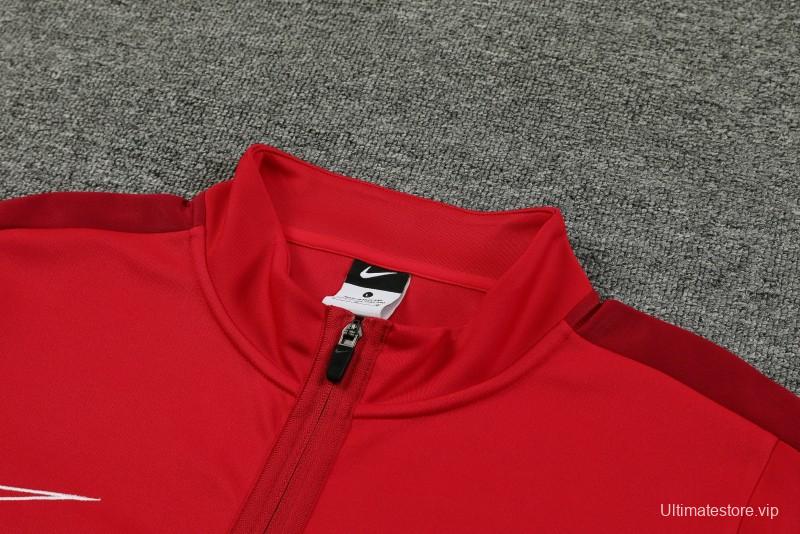 23/24 Nike Red Full Zipper Jacket+ Pants