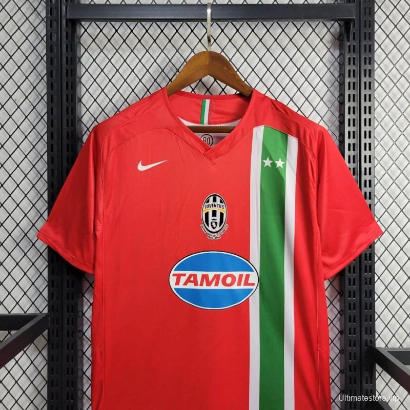 Retro 05/06 Juventus Away Red Jersey