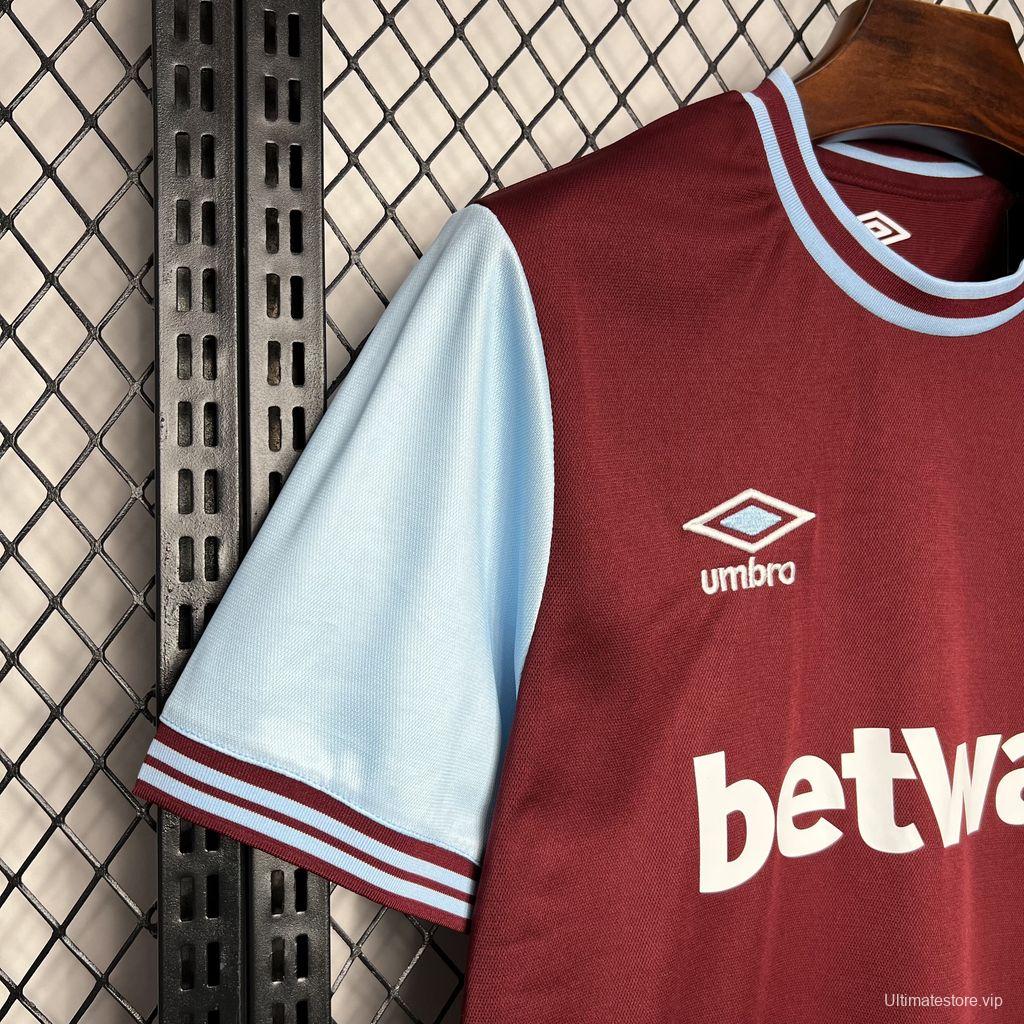 24/25 West Ham United Home Jersey