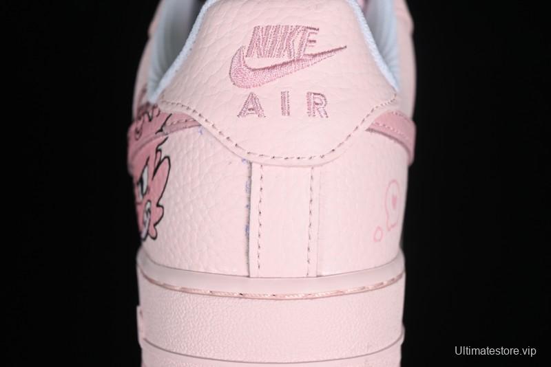 Nike Air Force 1 '07 Low Steam Puppet CNY Year of the Dragon Limited Edition Long Long Stack Socks Cute Style Low-Top Casual Sneakers - CT3839-107