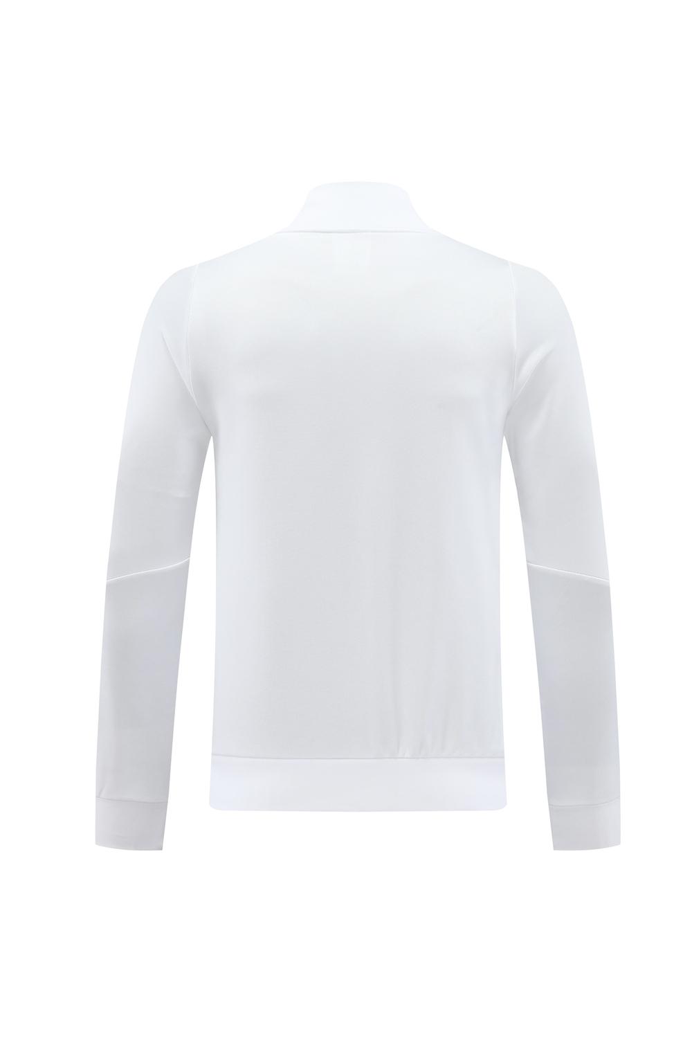 24/25 Roma White Full Zipper Jacket +Long Pants