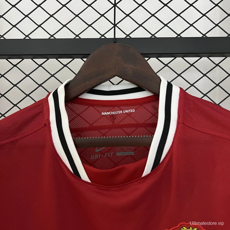 11/12 Retro Manchester United Home Jersey