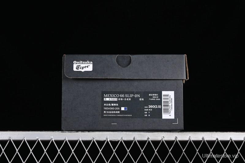 Onitsuka Tiger Mexico 66 Low-Top Canvas Casual Running Shoes - 1183A360-205