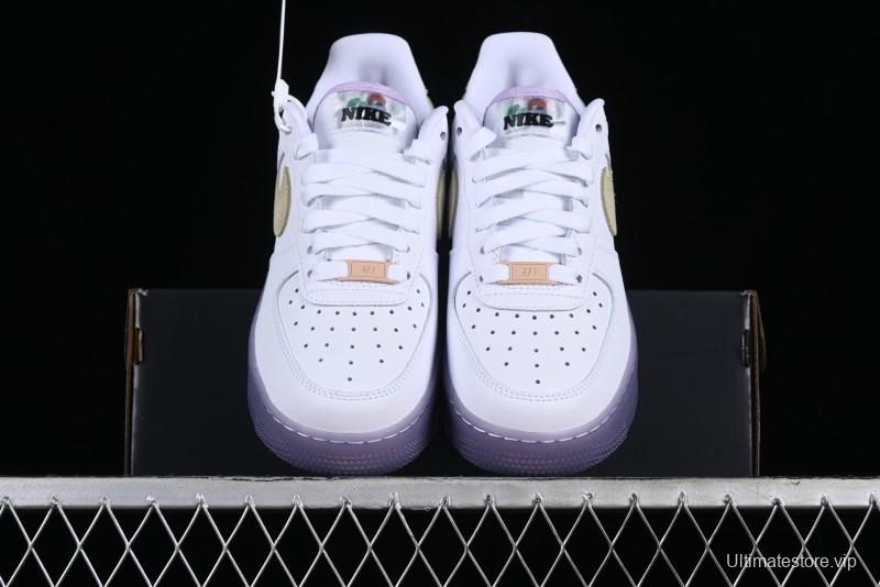 Nike Air Force 1 '07 Low Casual Sneakers with Full-Length Air Cushion - HF5719-139