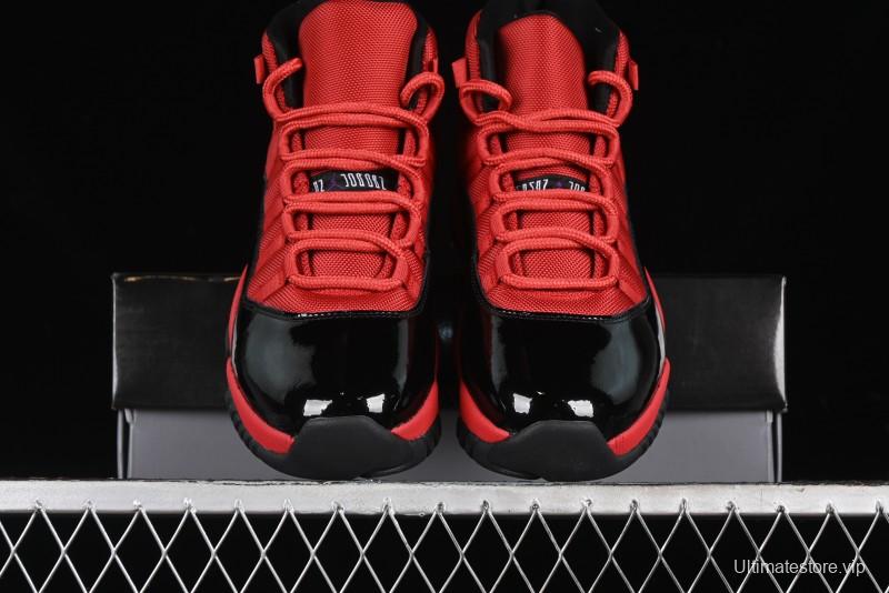 Nike Air Jordan 11 Retro High Top Basketball Shoes in Black/Red - CT8012-600