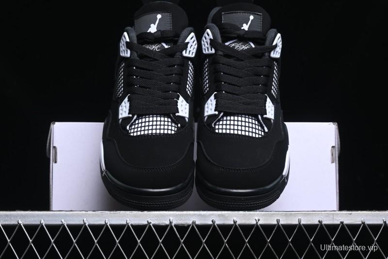 Nike Air Jordan 4 Retro White Thunder Basketball Shoes - FQ8138-001