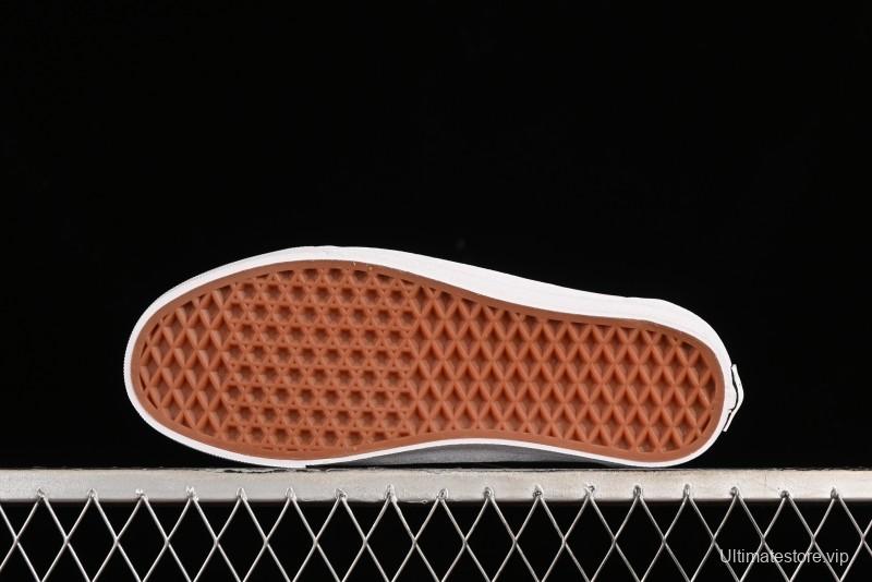 Vans Sk8-Mid Reissue 83 High-End Blue Suede Retro Skate Shoes - VN000CQDDWR