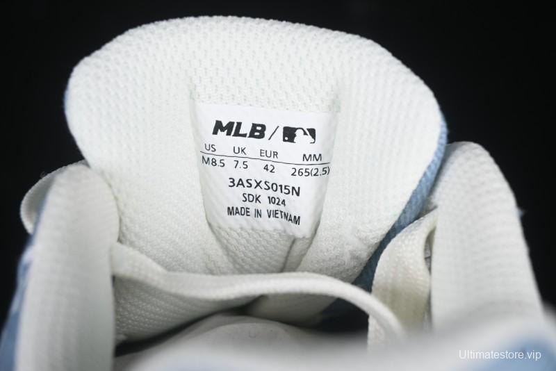 New York Yankees Chunky Liner Mid Denim Monogram Sandals with Thick Sole - 3ASXS015N50BLS