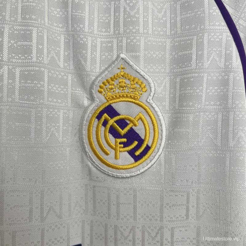 90/92 Retro Real Madrid Home Jersey