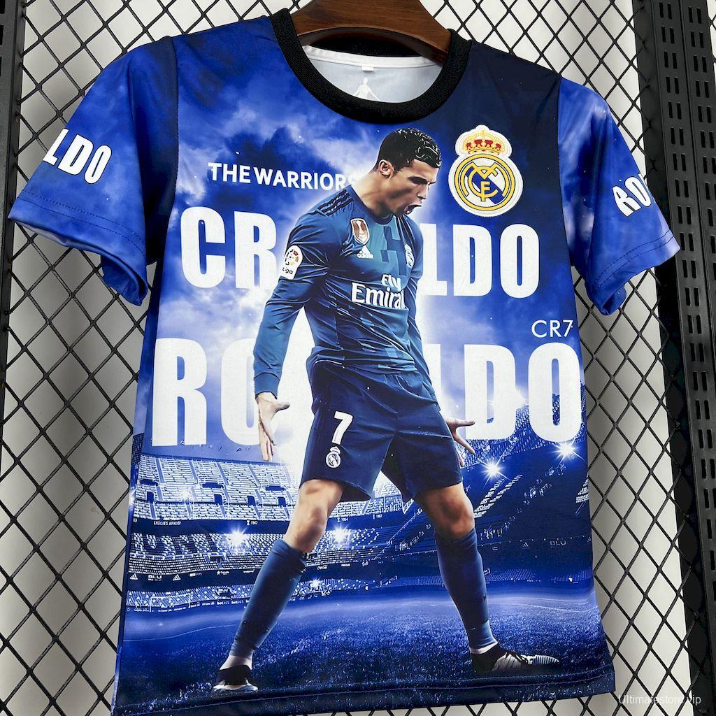 2025/26 Kids Cristiano Ronaldo Real Madrid Kit