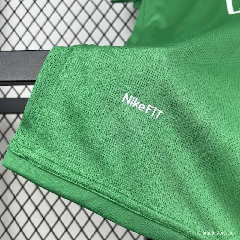 2007/08 Manchester United Green Goalkeeper Retro Jersey